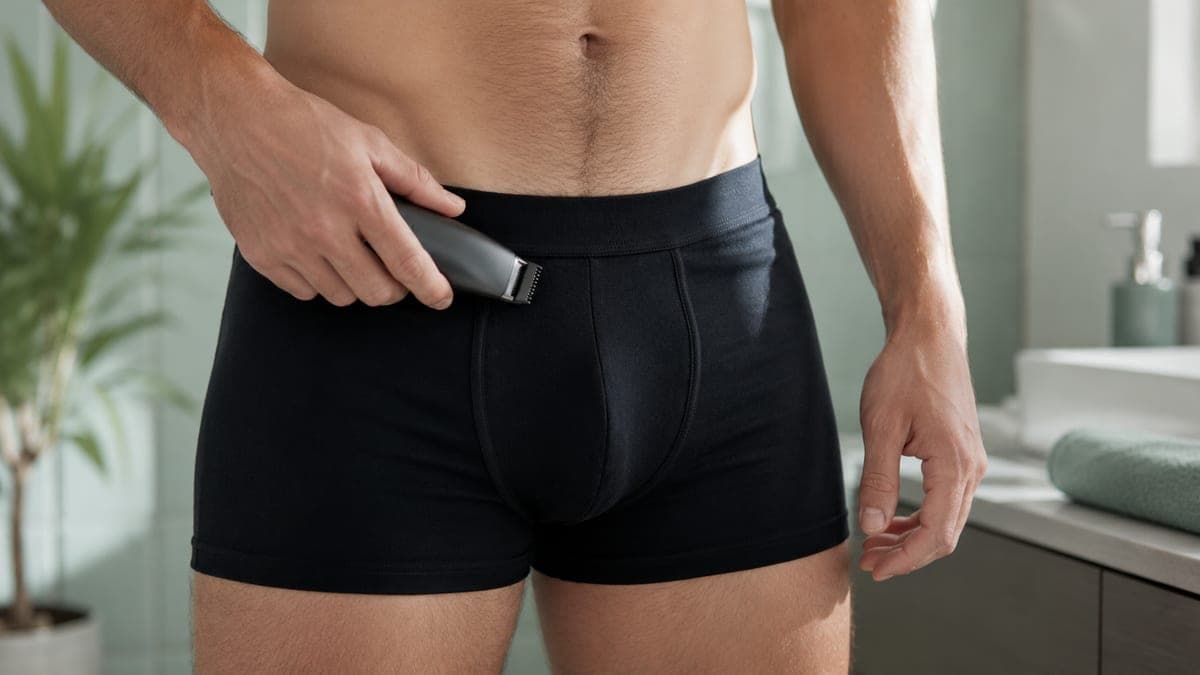 Depilação íntima masculina sem foliculite e pelo encravado